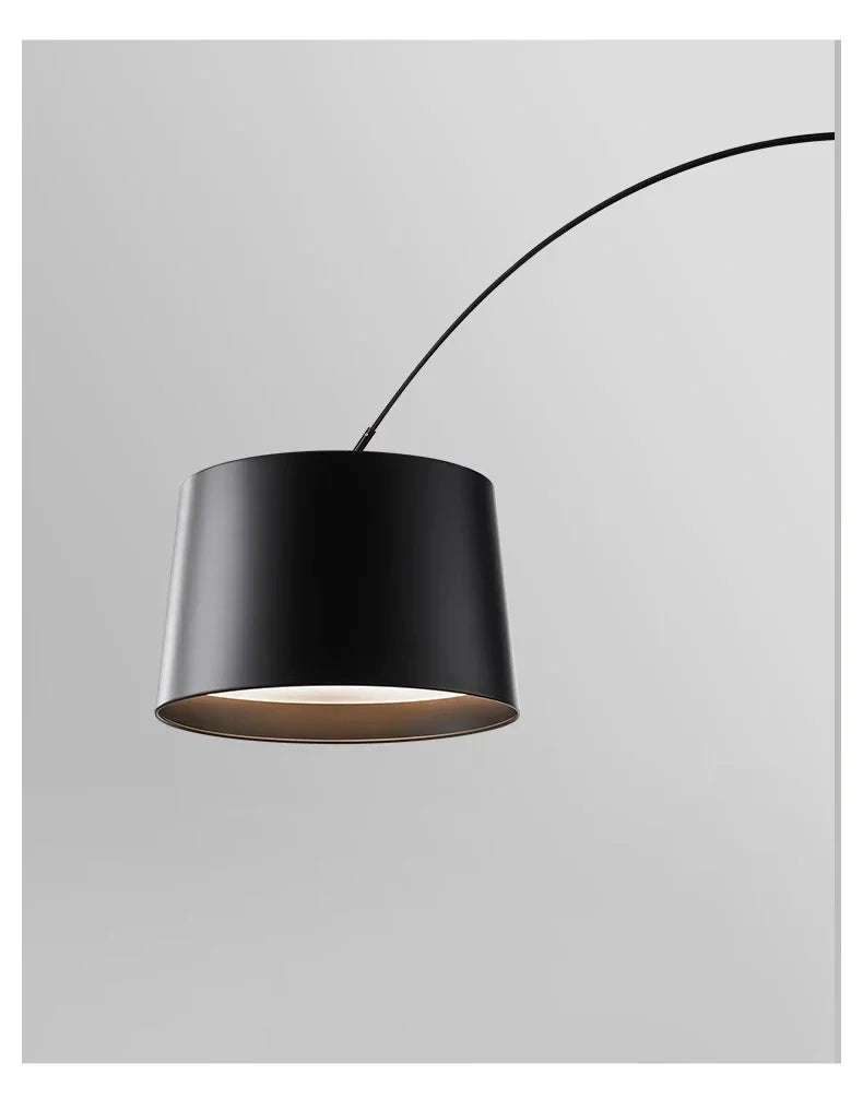 Grand Arc Floor Lamp — Sweeping Statement LED (H220)