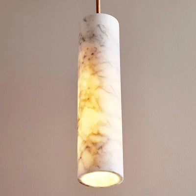 Copper & Marble Pendant — Luxury Mini Chandelier