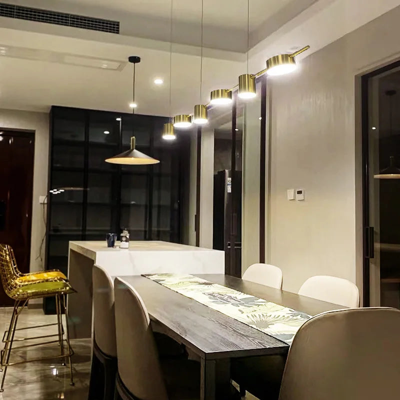 Modern Molecular LED Chandelier — Dimmable Globe Light (3 / 5 / 6 Heads)
