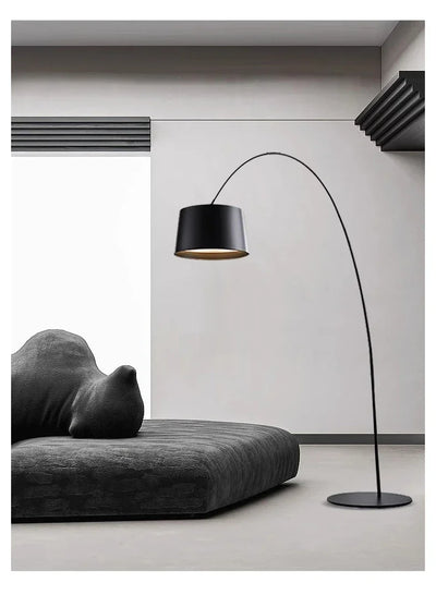 Grand Arc Floor Lamp — Sweeping Statement LED (H220)