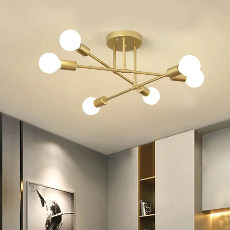 Nordic Minimalist Pendant Light — Modern LED Ceiling Lamp (10 Designs)