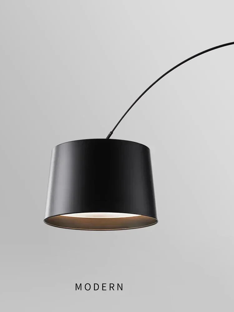 Grand Arc Floor Lamp — Sweeping Statement LED (H220)