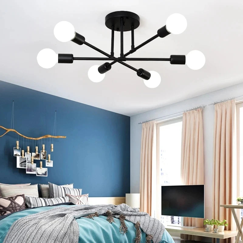Nordic Minimalist Pendant Light — Modern LED Ceiling Lamp (10 Designs)