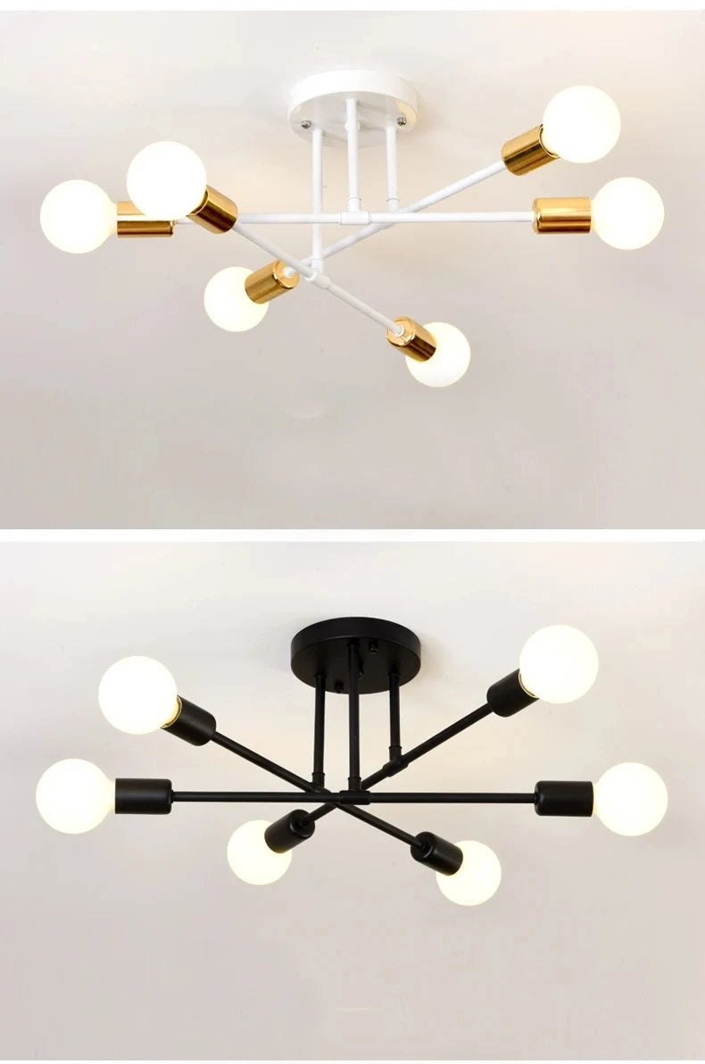 Nordic Minimalist Pendant Light — Modern LED Ceiling Lamp (10 Designs)
