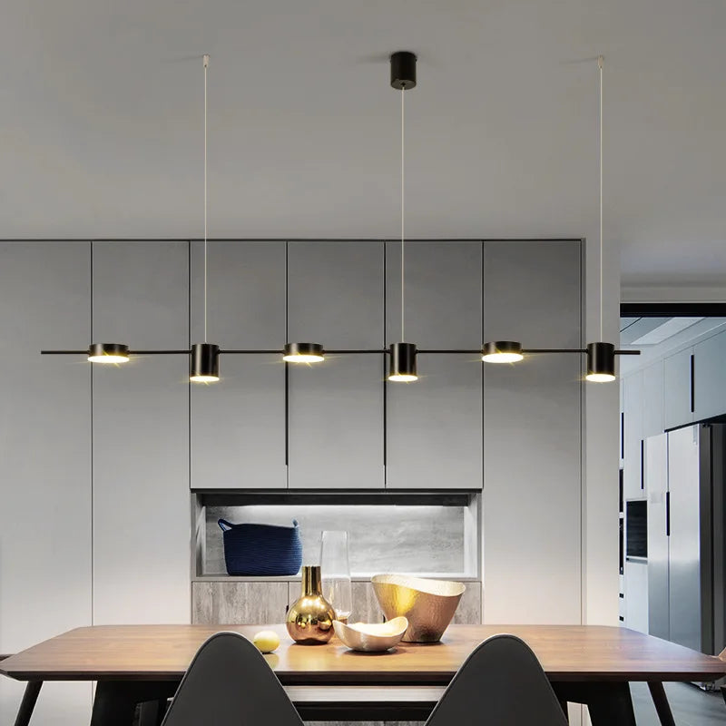 Modern Molecular LED Chandelier — Dimmable Globe Light (3 / 5 / 6 Heads)