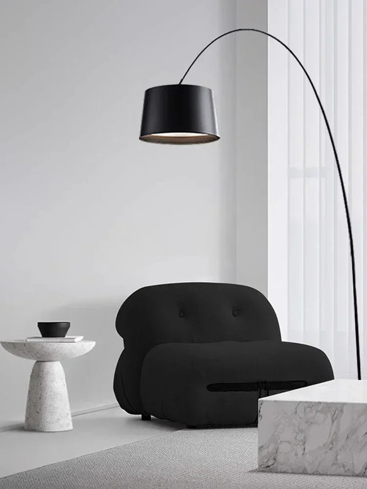 Grand Arc Floor Lamp — Sweeping Statement LED (H220)